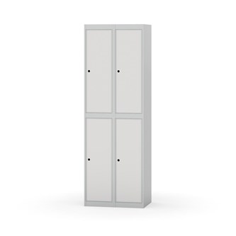 Novis garderobeskab lige topplade 2:2 B60 cm