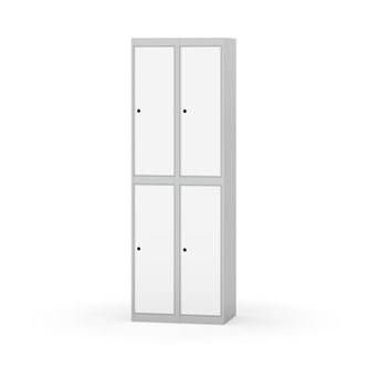 Novis garderobeskab lige topplade 2:2 B60 cm