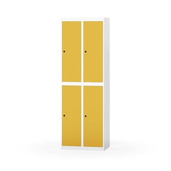 Novis garderobeskab lige topplade 2:2 B60 cm