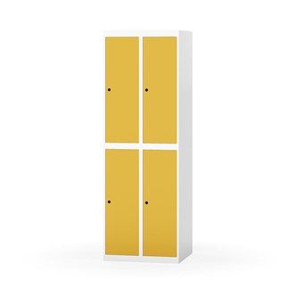 Novis garderobeskab lige topplade 2:2 B60 cm