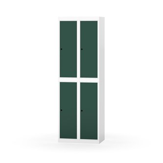 Novis garderobeskab lige topplade 2:2 B60 cm
