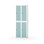 Novis garderobeskab lige topplade 2:2 B60 cm
