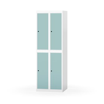 Novis garderobeskab lige topplade 2:2 B60 cm