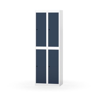 Novis garderobeskab lige topplade 2:2 B60 cm