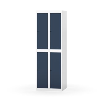 Novis garderobeskab lige topplade 2:2 B60 cm