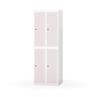 Novis garderobeskab lige topplade 2:2 B60 cm
