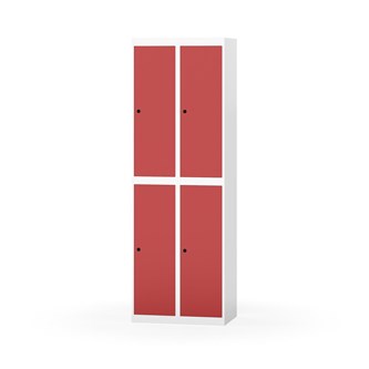 Novis garderobeskab lige topplade 2:2 B60 cm