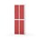 Novis garderobeskab lige topplade 2:2 B60 cm