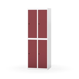 Novis garderobeskab lige topplade 2:2 B60 cm