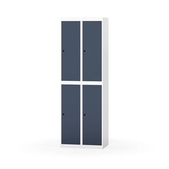 Novis garderobeskab lige topplade 2:2 B60 cm
