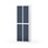Novis garderobeskab lige topplade 2:2 B60 cm