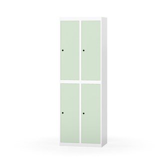 Novis garderobeskab lige topplade 2:2 B60 cm