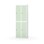 Novis garderobeskab lige topplade 2:2 B60 cm