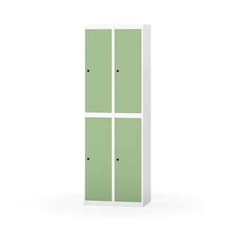 Novis garderobeskab lige topplade 2:2 B60 cm