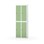 Novis garderobeskab lige topplade 2:2 B60 cm
