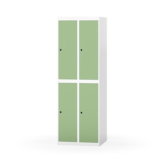 Novis garderobeskab lige topplade 2:2 B60 cm