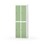 Novis garderobeskab lige topplade 2:2 B60 cm