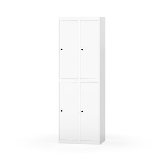 Novis garderobeskab lige topplade 2:2 B60 cm
