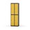 Novis garderobeskab lige topplade 2:2 B60 cm
