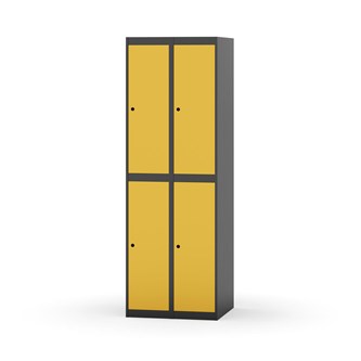 Novis garderobeskab lige topplade 2:2 B60 cm