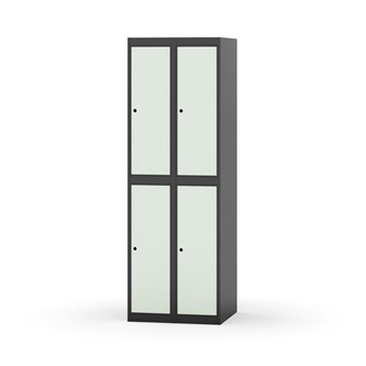 Novis garderobeskab lige topplade 2:2 B60 cm