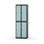 Novis garderobeskab lige topplade 2:2 B60 cm
