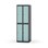 Novis garderobeskab lige topplade 2:2 B60 cm
