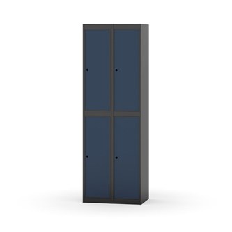 Novis garderobeskab lige topplade 2:2 B60 cm