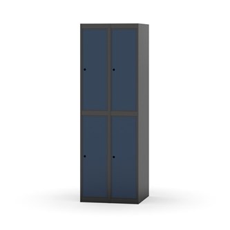 Novis garderobeskab lige topplade 2:2 B60 cm