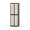 Novis garderobeskab lige topplade 2:2 B60 cm