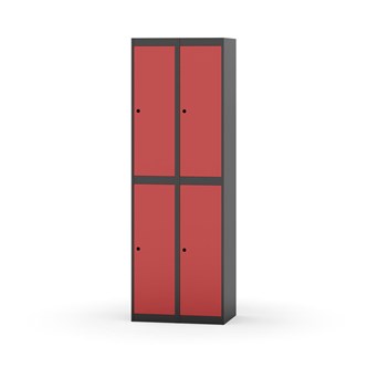 Novis garderobeskab lige topplade 2:2 B60 cm