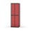 Novis garderobeskab lige topplade 2:2 B60 cm