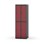 Novis garderobeskab lige topplade 2:2 B60 cm