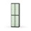Novis garderobeskab lige topplade 2:2 B60 cm