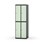 Novis garderobeskab lige topplade 2:2 B60 cm