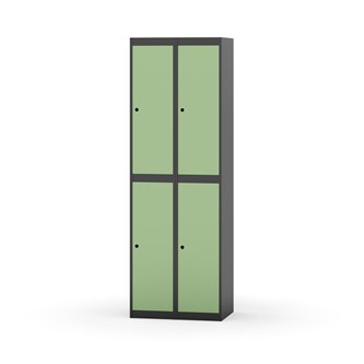 Novis garderobeskab lige topplade 2:2 B60 cm