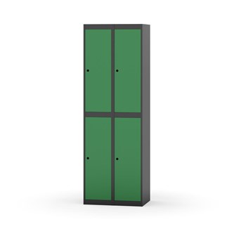Novis garderobeskab lige topplade 2:2 B60 cm