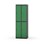 Novis garderobeskab lige topplade 2:2 B60 cm