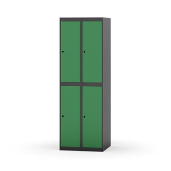Novis garderobeskab lige topplade 2:2 B60 cm