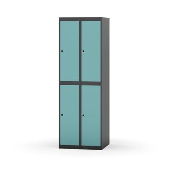 Novis garderobeskab lige topplade 2:2 B60 cm