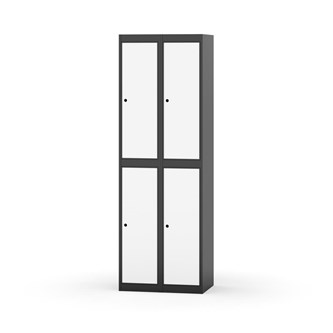 Novis garderobeskab lige topplade 2:2 B60 cm