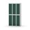 Novis garderobeskab lige topplade 2:3 B90 cm