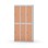 Novis garderobeskab lige topplade 2:3 B90 cm