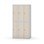 Novis garderobeskab lige topplade 2:3 B90 cm