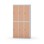 Novis garderobeskab lige topplade 2:3 B90 cm
