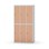 Novis garderobeskab lige topplade 2:3 B90 cm