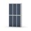 Novis garderobeskab lige topplade 2:3 B90 cm