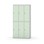 Novis garderobeskab lige topplade 2:3 B90 cm