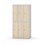 Novis garderobeskab lige topplade 2:3 B90 cm