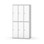Novis garderobeskab lige topplade 2:3 B90 cm